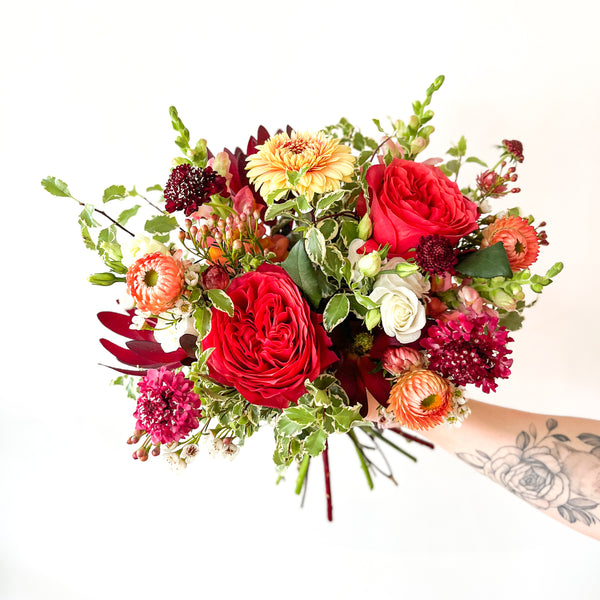 Pet-Friendly Mix • Seasonal • Hand-Tied Bouquet