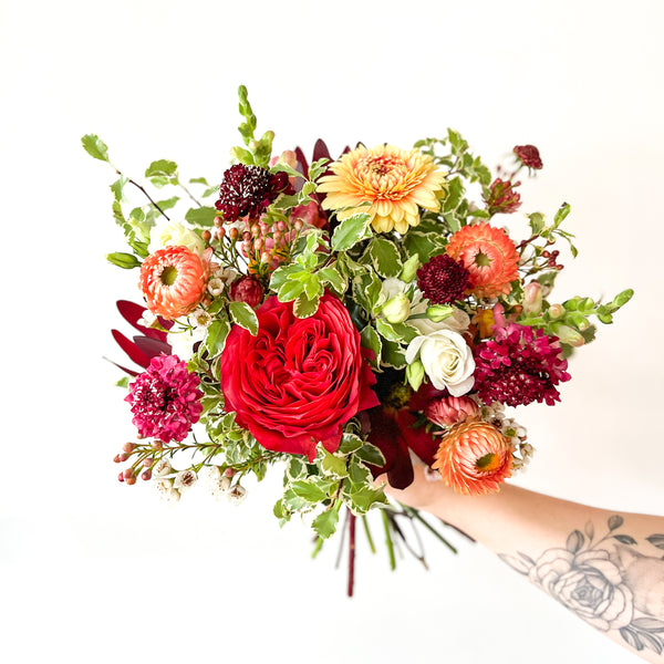 Pet-Friendly Mix • Seasonal • Hand-Tied Bouquet