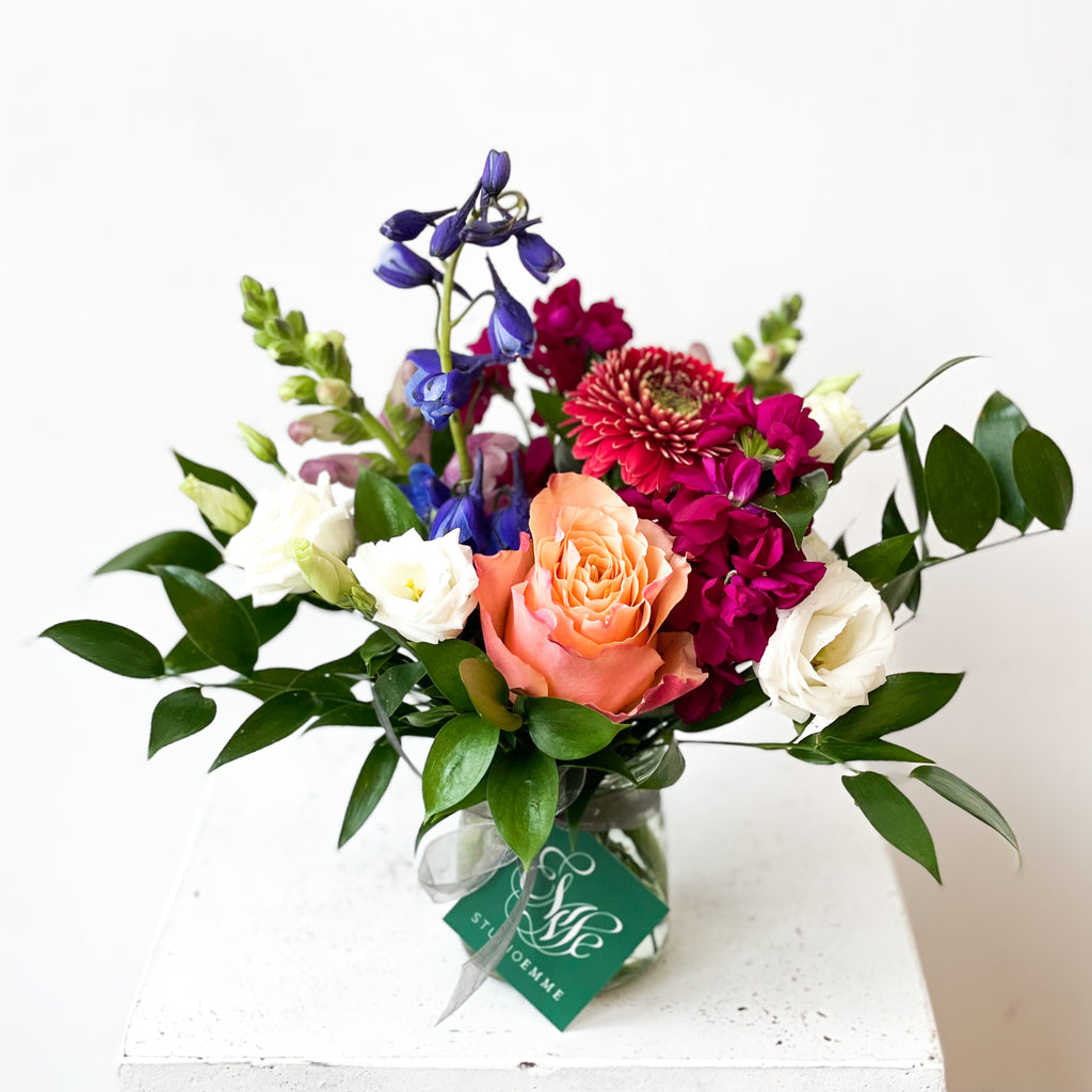 DRIED FLOWERS: Mini Mix & Vase